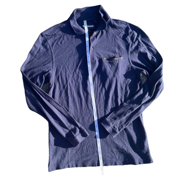 Barbour Mens Long Sleeve Polo - Picture 7 of 7